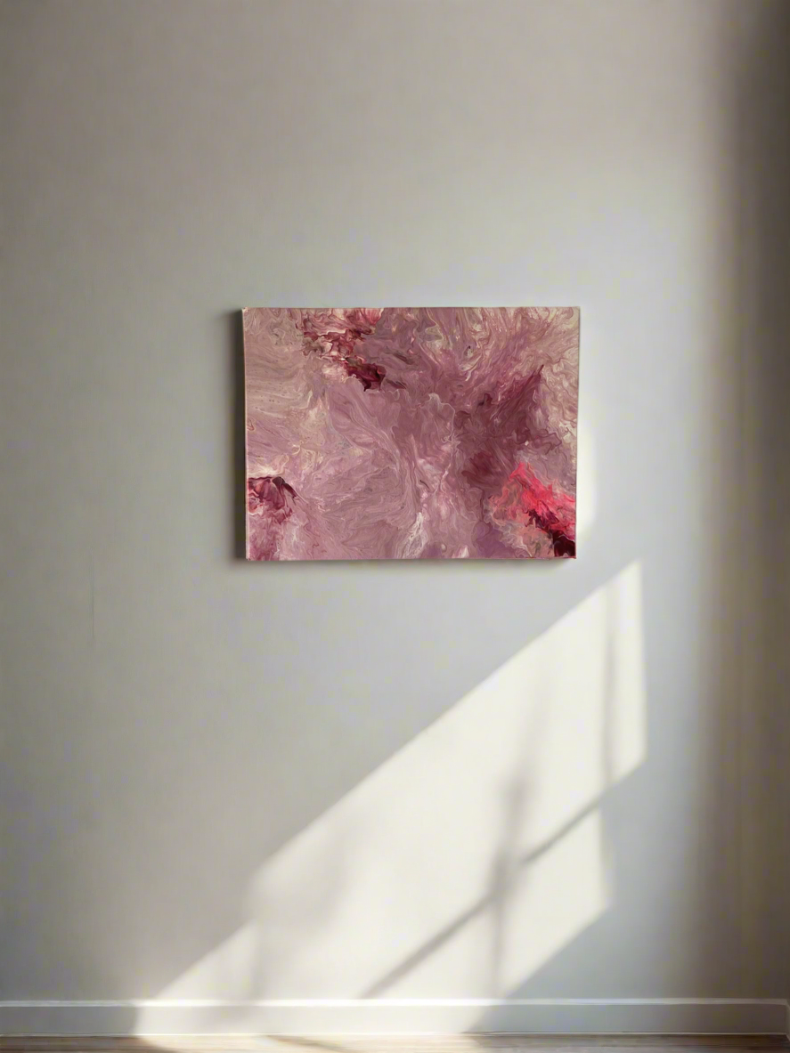 Fluid Art Painting - Dusty