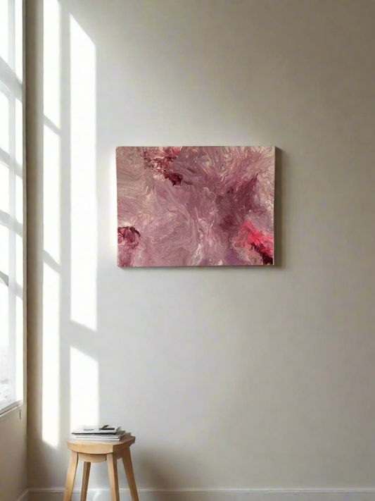 Fluid Art Painting - Dusty