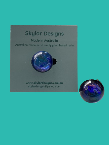 dichoric resin rings coober pedy colour