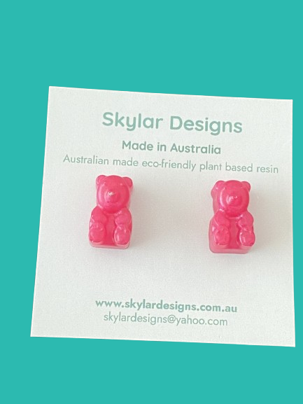 Gummy Bear Earrings